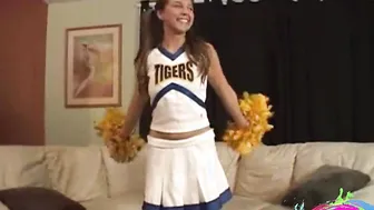 Sexy Cheerleader POV panties Photoshoot