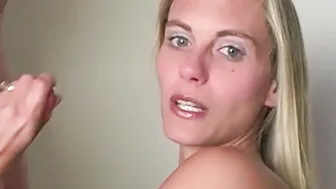 Amateur Housewife getting butt banged and butt to mouth facial jizzed