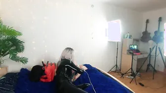 Backstage of Super Lesbo Bdsm Girls doing Sex Clip. Positive Female Domination Sex