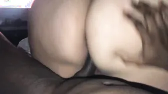 She loves to suck daddy’s penis and riding me until