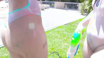 BFFS - 3 Goddess 19 Year Old Worship a Enormous Penis