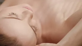 Redhead Russian slut stripping on bridge