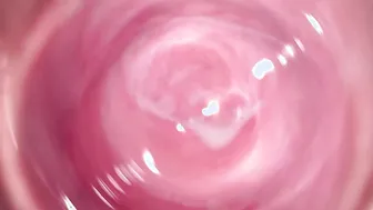 Camera deep into Stepsisters barely legal creamy vagina