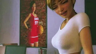 Teen Shemale FUTA Dickgirl Loses Virginity