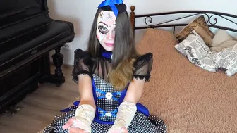 The Puppet Revived on Halloween Fulfills All the Wishes of the Owner - point of view