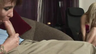 Shameless MILF stepmom educating a teen