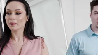 Milfs discipline their stepsons with asses