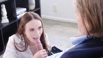 TUSHY Amazingly Hot anal-obsessed Hazel seduces her boss