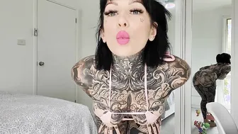 Sheer light Pink and Pink Micro Bikini try on Melody Radford Onlyfans