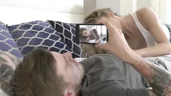 Lucky stranger fucks Slut hitchhiker