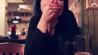 I took control of my stepsisters sex toy inside the bar and brought her to orgasm.