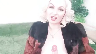FUR BDSM jerk off instructions compilation tape Arya Grander - filthy talking Lover pov Female Domination