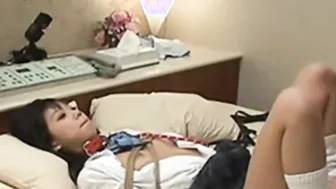 A meekly tied up Japanese stepdaughter