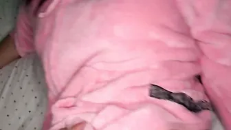 Sneaky Stepmom Cheats With Me in Onesie - Tia Cyrus