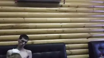 American Monstercock skinny guy fucking the waittress