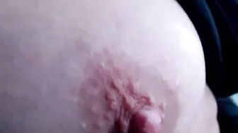 Next door women showing her saggy natural boobies