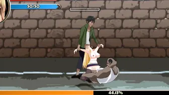 Virus Z | Woman with crazy sexy body dig fucking zombies with rough penises | Animated Games Gameplay
