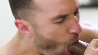 Muscle Colby Tucker rough fucked and cum sprayed by Zario Travezz