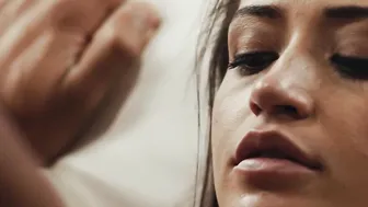 Pornstar Avi Love slides huge ebony cock in her pussy