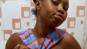 Busty Promiscuous African Girl Gets Her Long Congolese Dick