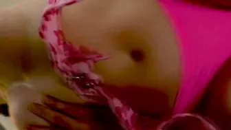 Mad TS caught stepsis having sex with bf