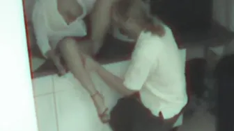 Office slut is fucked in the staff room