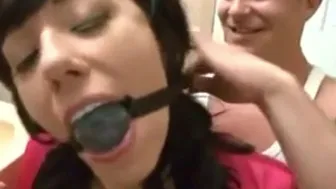 Extreme rough with busty cum slave Grace