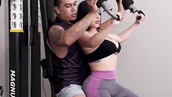 MICHELLE ALDRETE - TRAINING THE BIG TIT BITCH
