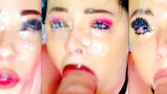 GOON TRAINING SLOPPY INTENSE DEEP THROAT - Tanya Taboo