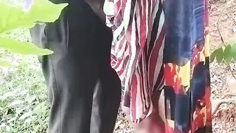 Farm labour fiance shakshi boned doggy style inside the jungle area