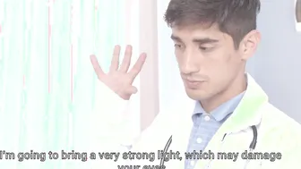Desperate young sluts seeks help to find out how to satisfy her turned on BF but ends up being seduced and pounded by her gynecologist