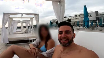 Mesmerizing HUGE BOOTY Spanish Getting Picked Up Inside Outdoors