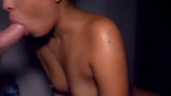 Hot blowjob and pussy fucking with teen