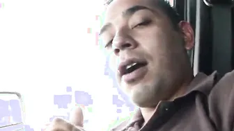 Cum drenched bukkake Jordan White banged inside spoon