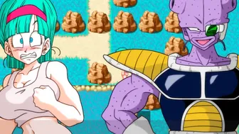 Bulma Adventure three - Bulma getting gangbanged and creampied (Full Uncensored Gameplay)