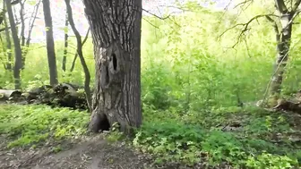 Stranger banged rough and cum into mouth