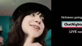Bae 20-22 years mature caught flashing titties on popular app - compilation