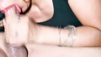 Deep Throat Lady BLOWING ROUGH UNTIL CUM INSIDE HER MOUTH