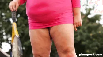 The Fattest Tennis College Girl