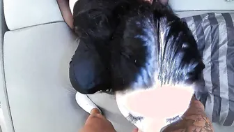 Real Amateur Three-Way Sex with German Curvy Teenagers after College