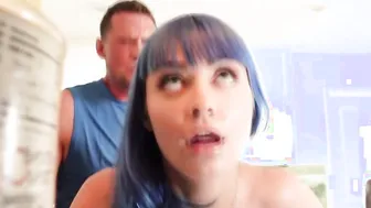 Sexy Shemale porn video – Slut babe fucked by TS stepsis and her bf