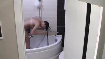 Shower time with hot teen Victoria