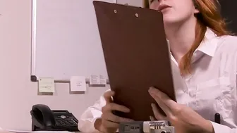 Breathtaking Redhead Amarna Miller Seduces UK Cock