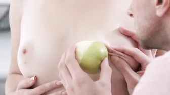 Young and Lustful Sofy Soul Temps Her Boyfriend with Her Tight Asshole
