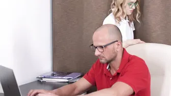 Hot fucking with nerdy coed