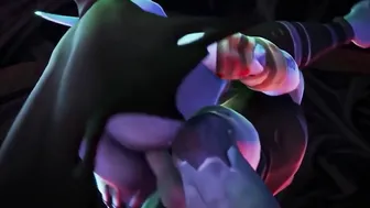 Bombshell MILFS from Warcraft having sex
