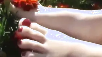 Compilation Of Babe Redhead Piper Fawn Pose You With Those Adorable Foot