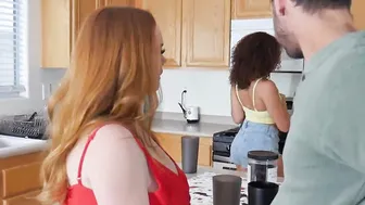 Willow Catches Our Bimbo Next Door Having Fun with my Penis and Shows Her How I Like it