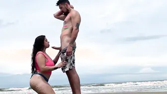 Fucking inside outdoors on the beach with goddess Camila Vegas FULL ON RED