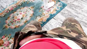 Stretching pussy with big cock 2